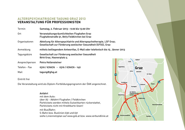 Altespsychiatrische Tagung 2013